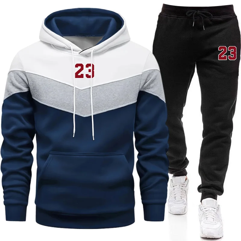 Winter Clothes - Setelan Olahraga Baru untuk Pria, Hoodie