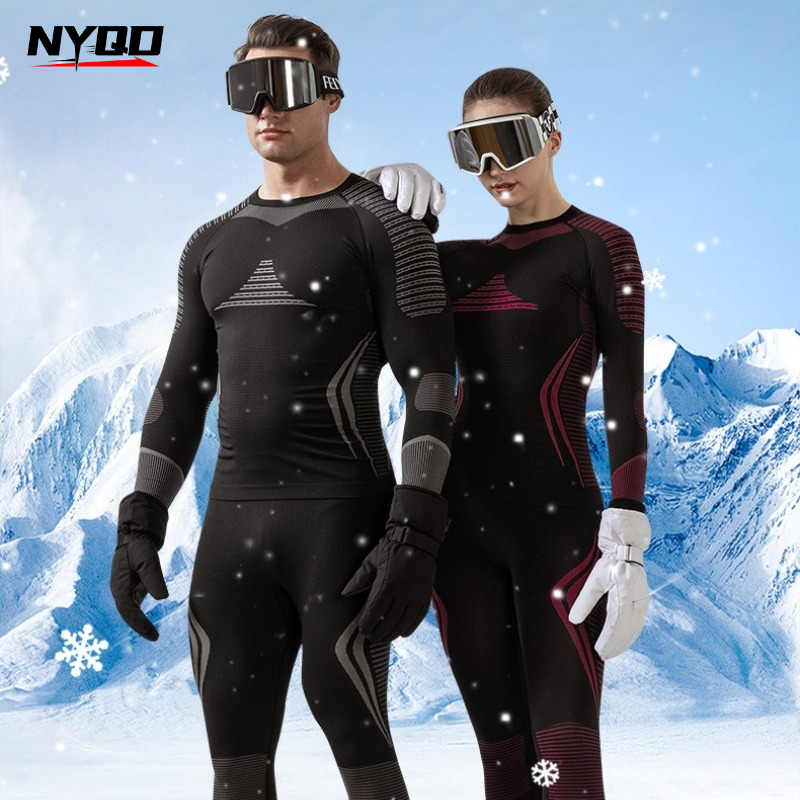 Thermal Base Layer - Set Pakaian Dalam Termal Musim Dingin