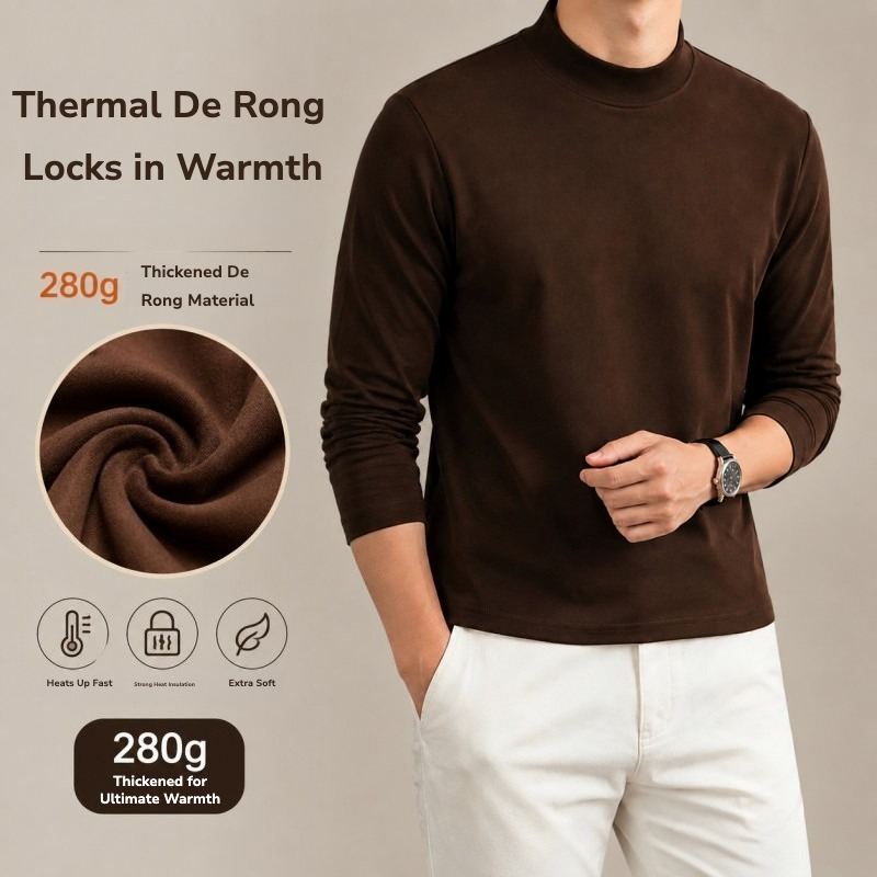 Thermal Base Layer - Kaos Dalam Pria 280g Double-Sided De