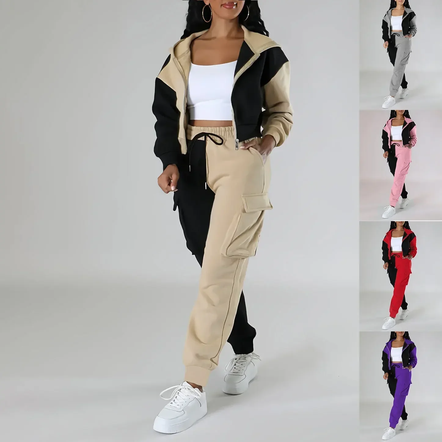 Winter Clothing Sales - Setelan wanita Hoodie, setelan Wanita Hoodie