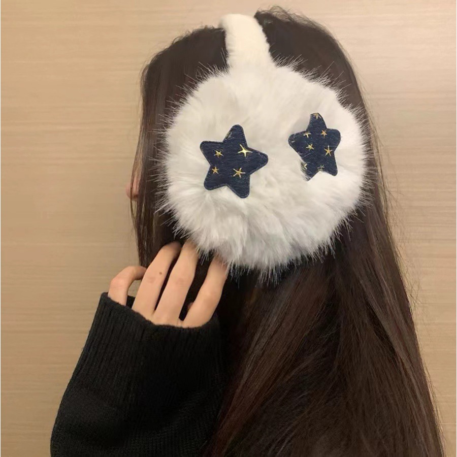 Winter Clothing Earmuffs - Penutup Telinga Bintang Bersinar Baru Mode