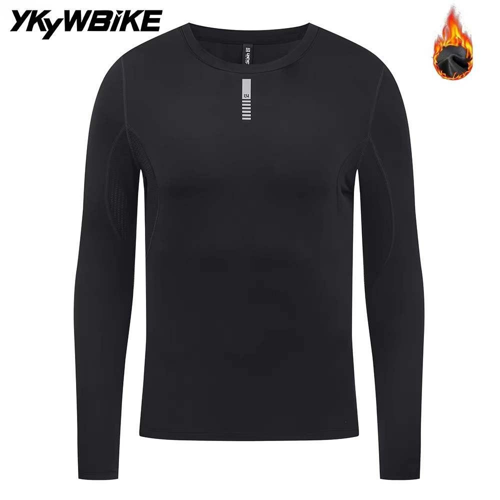 Thermal Base Layer - YKYWBIKE Pakaian Dalam Bersepeda Pria Musim