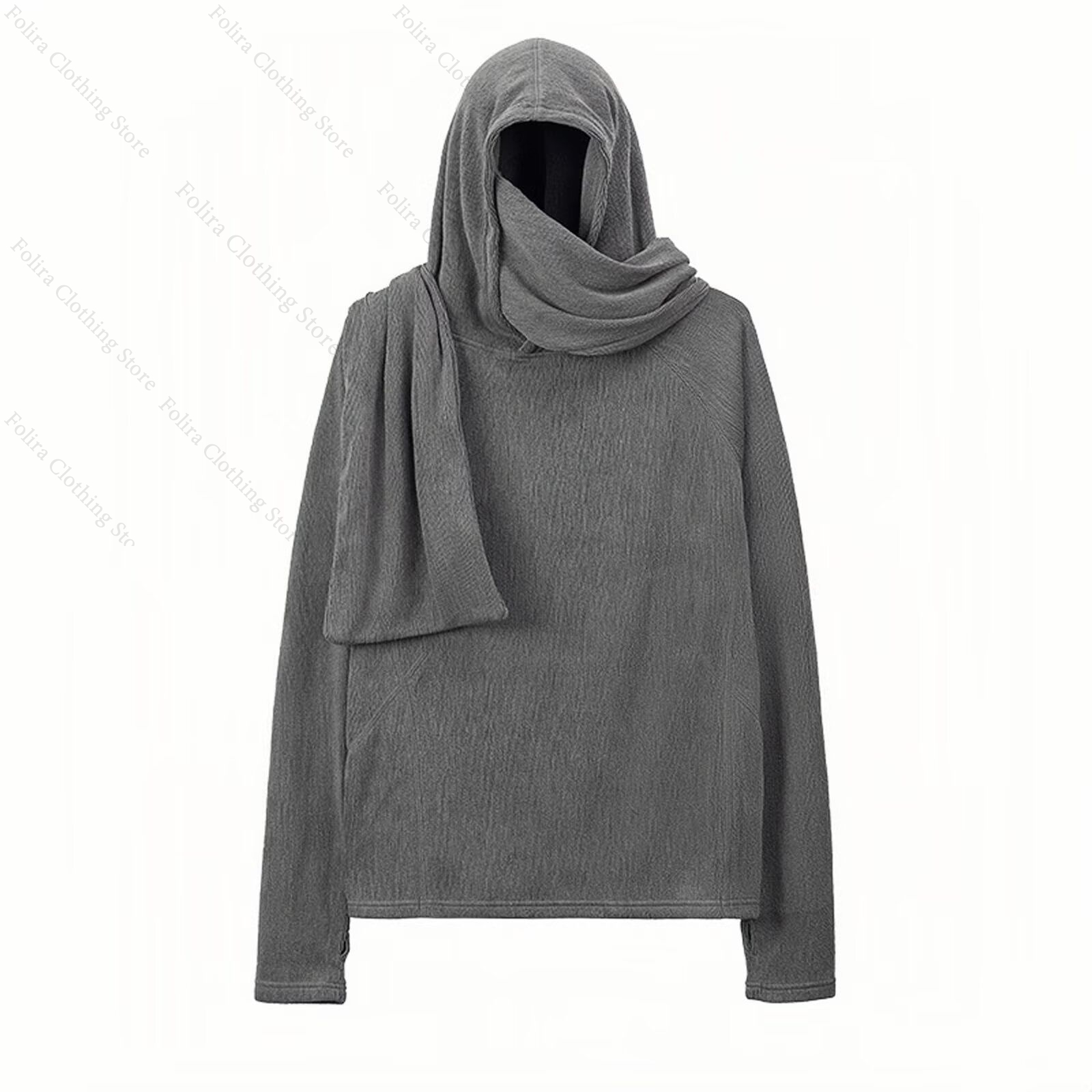 Winter Clothes - Kaos Lengan Panjang Gaya Harajuku dengan