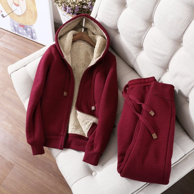 Sweatpants wanita, setelan dua - Winter Clothing Sales ulasan dan harga