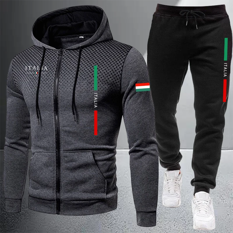 Setelan Olahraga Pria Jaket Ho - Winter Clothes ulasan dan harga