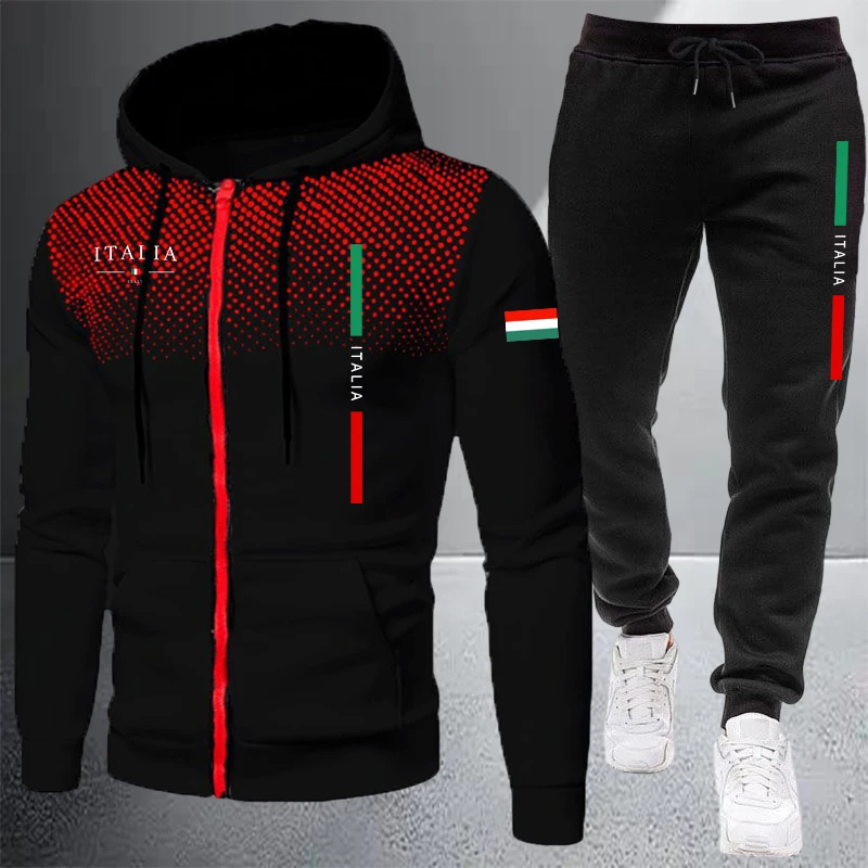 Setelan Olahraga Pria Jaket Ho - Winter Clothes ulasan dan harga