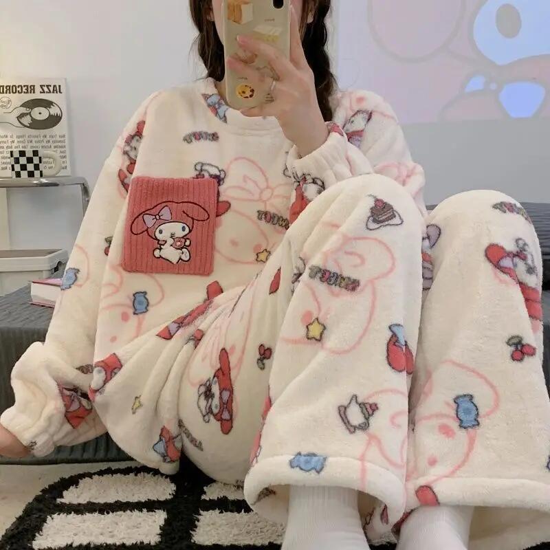 Piyama Wanita Hello Kitty Musi - Winter Clothes ulasan dan harga