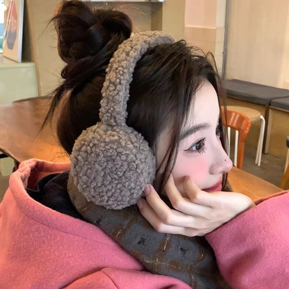 Penutup Telinga Mewah Lambswoo - Winter Clothing Earmuffs ulasan dan harga
