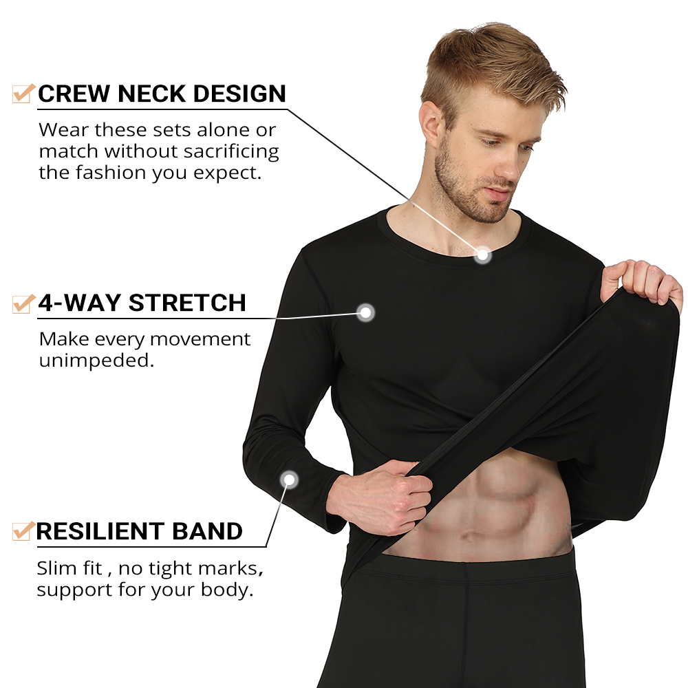 Baju dalam termal untuk pria,  - Thermal Base Layer ulasan dan harga