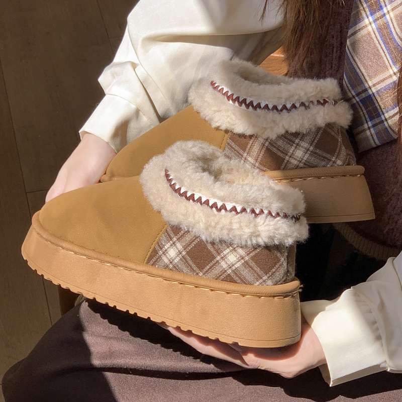 Sandal Rumah Berbulu Tebal 202 - Winter Cloth ulasan dan harga