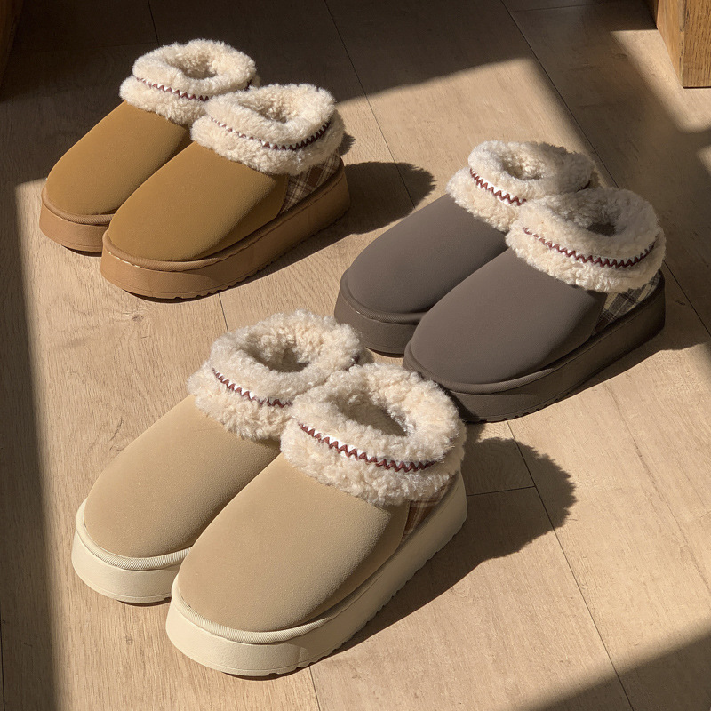 Sandal Rumah Berbulu Tebal 202 - Winter Cloth ulasan dan harga