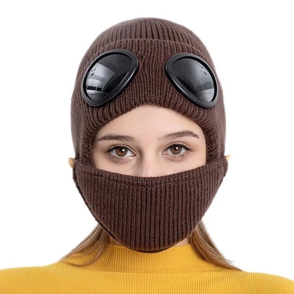 Topi Wol Hangat Berlapis Bulu  - Winter Clothing Earmuffs ulasan dan harga