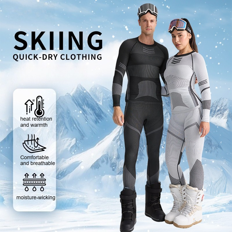 Set Pakaian Dasar Ski Pria Wan - Thermal Base Layer ulasan dan harga