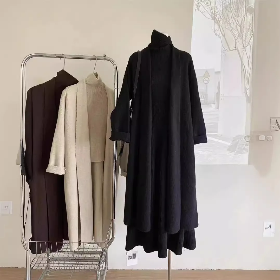 Rompi Sweter Panjang Wanita Se - Winter Clothing Sales ulasan dan harga