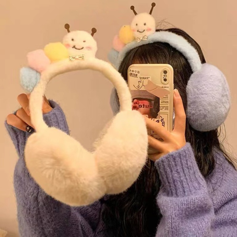 Penutup Telinga Ulat Mewah Luc - Winter Clothing Earmuffs ulasan dan harga