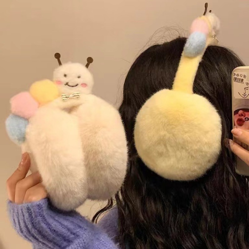 Penutup Telinga Ulat Mewah Luc - Winter Clothing Earmuffs ulasan dan harga