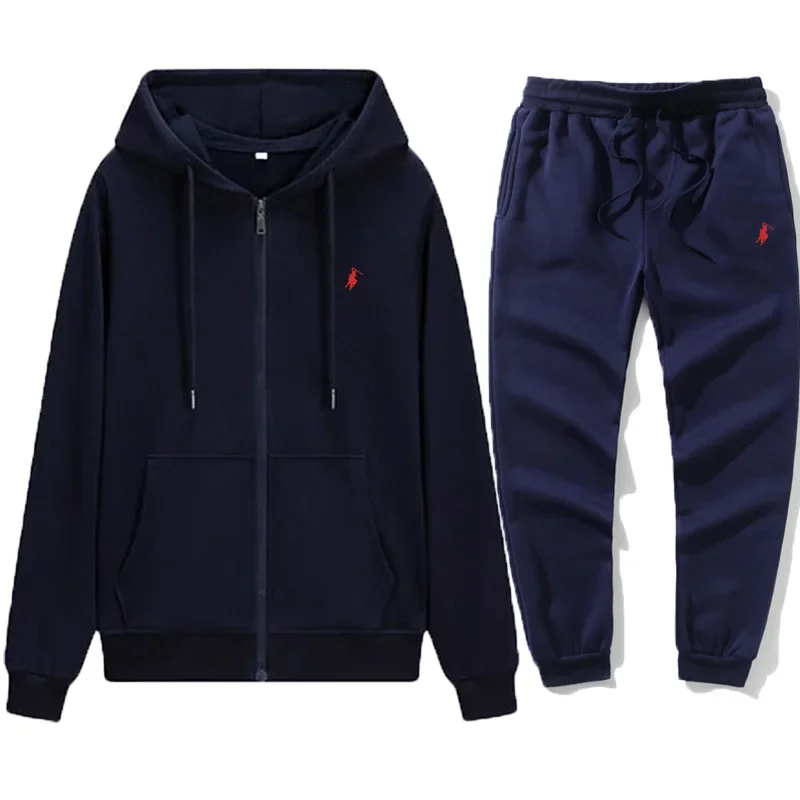 Setelan Hoodie Klasik Pria 202 - Winter Clothes ulasan dan harga