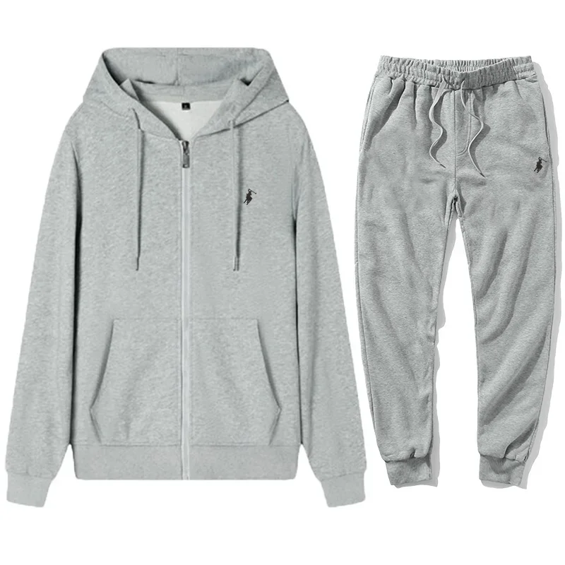 Setelan Hoodie Klasik Pria 202 - Winter Clothes ulasan dan harga
