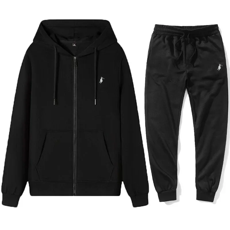 Setelan Hoodie Klasik Pria 202 - Winter Clothes ulasan dan harga