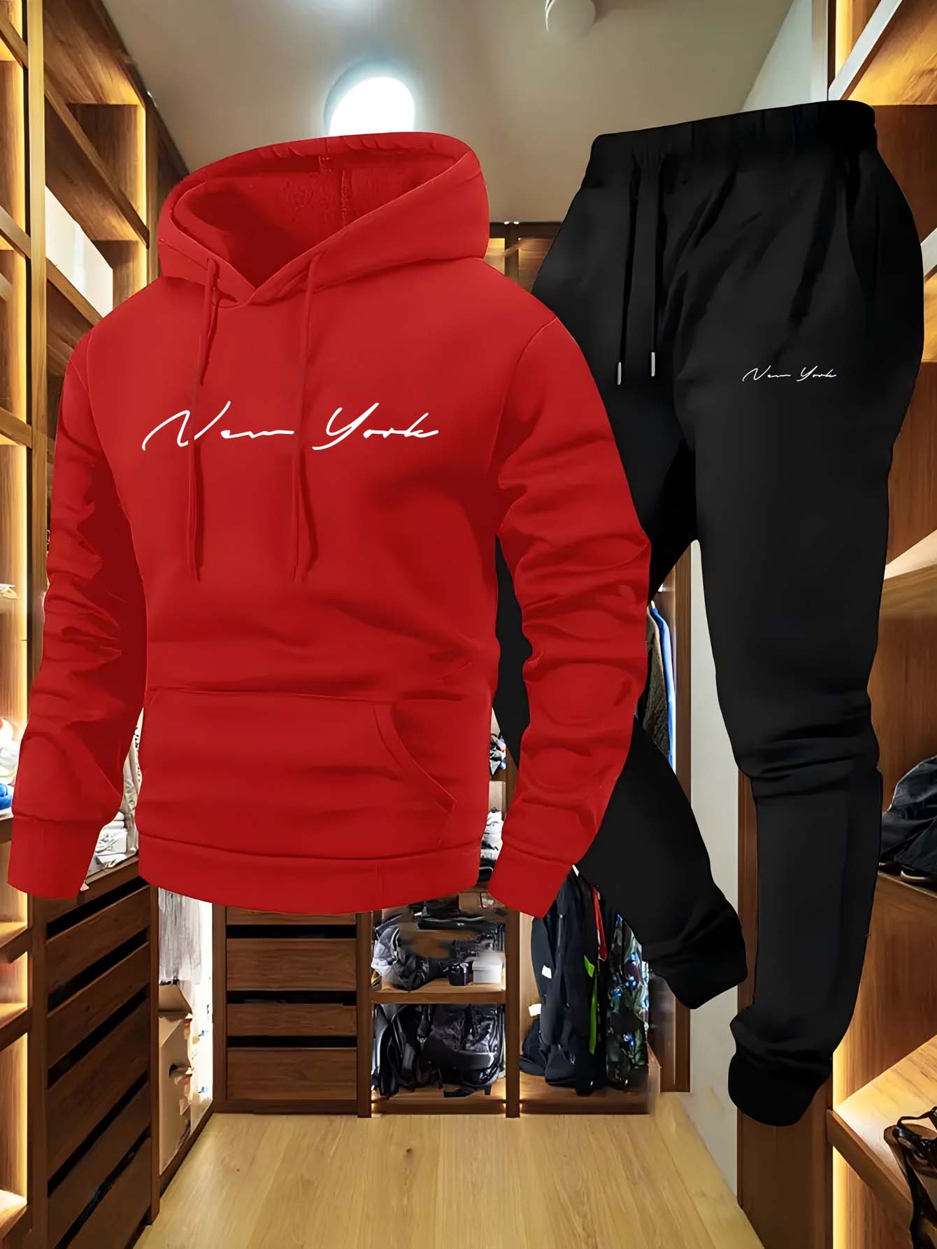 Setelan Sweatshirt dan Celana  - Winter Clothes ulasan dan harga