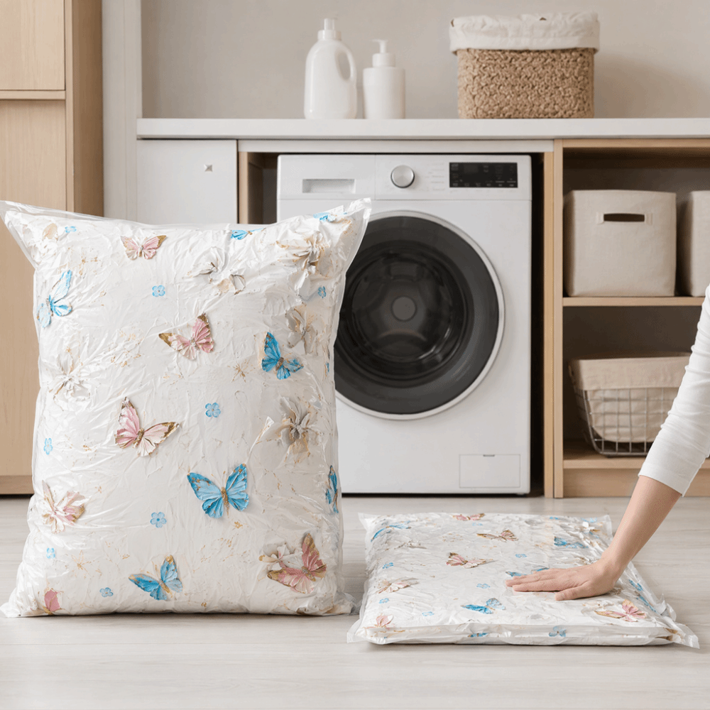 Kantong Penyimpanan Vakum Teba - Winter Clothing Organizer ulasan dan harga