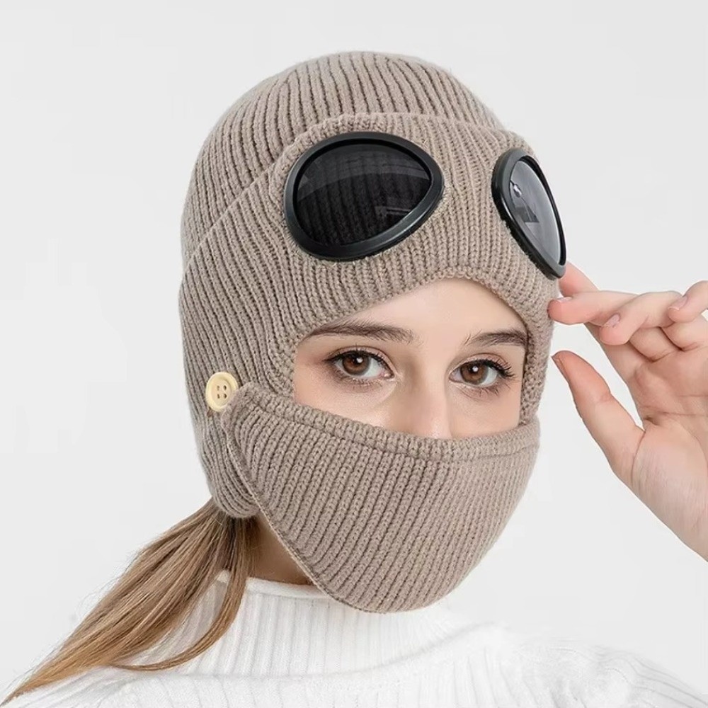 Topi Wol Hangat Berlapis Bulu  - Winter Clothing Earmuffs ulasan dan harga